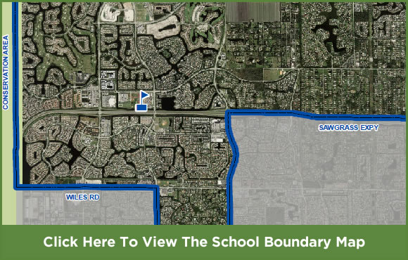 Marjory Stoneman Douglas High School - School Boundary Map